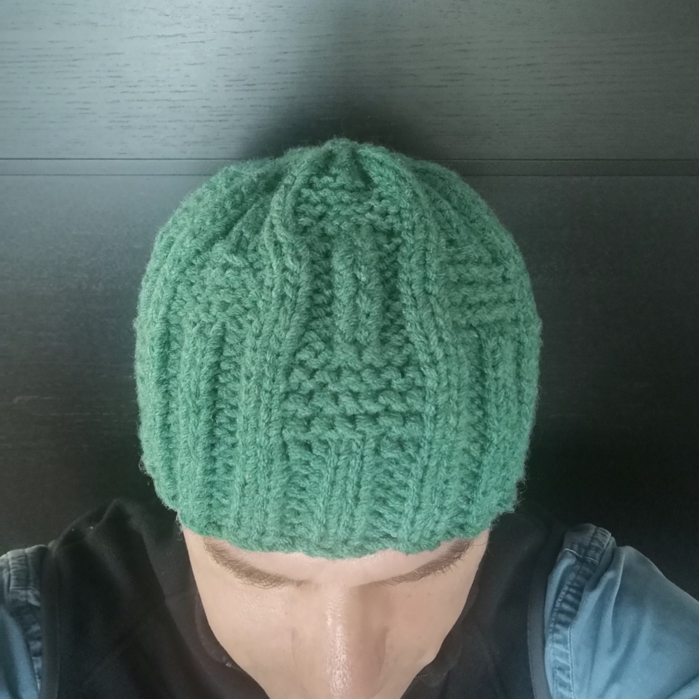 Handmade Hat. Strong and manly pattern.